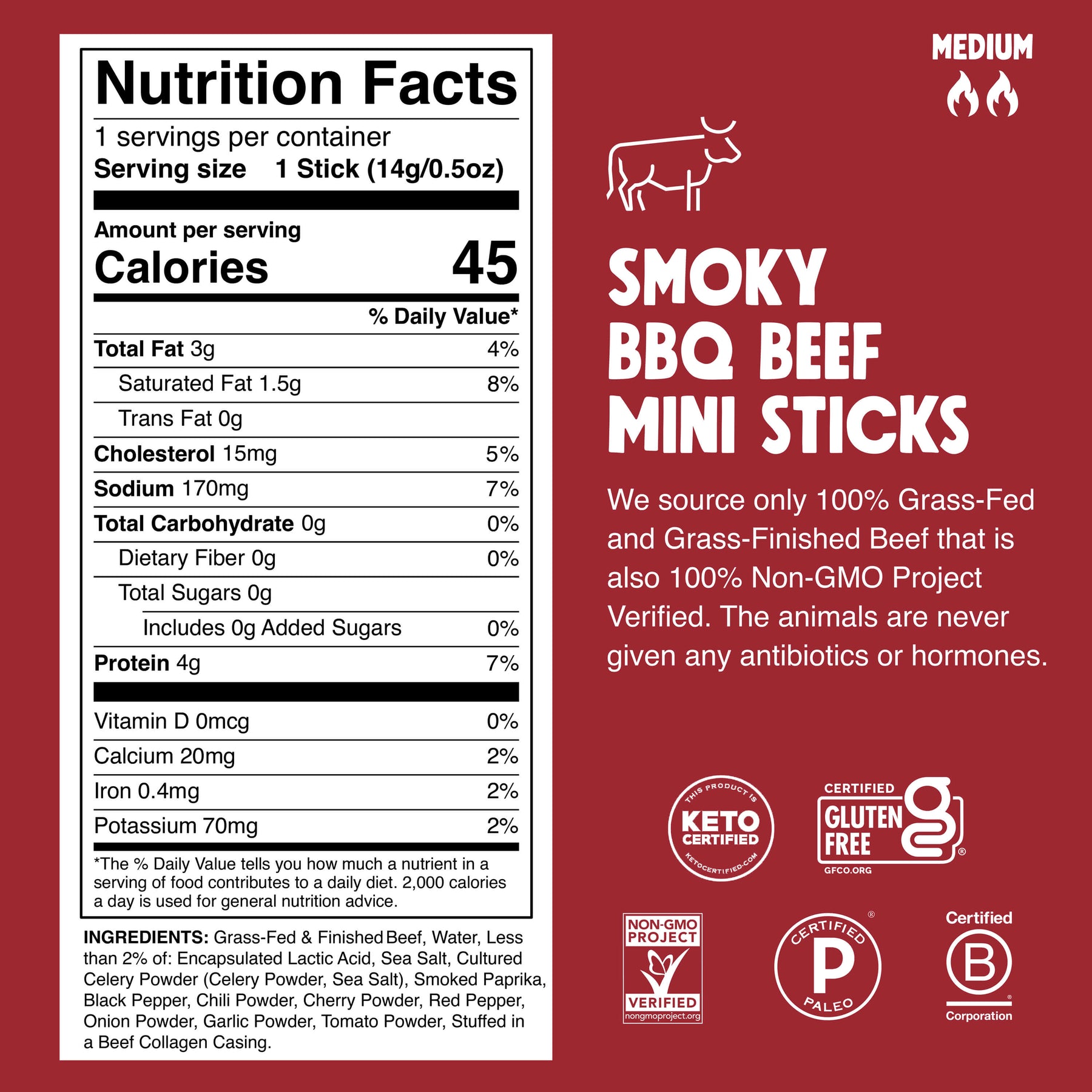 6 ct. Smoky BBQ Beef Chomplings - Home Snack Carry
