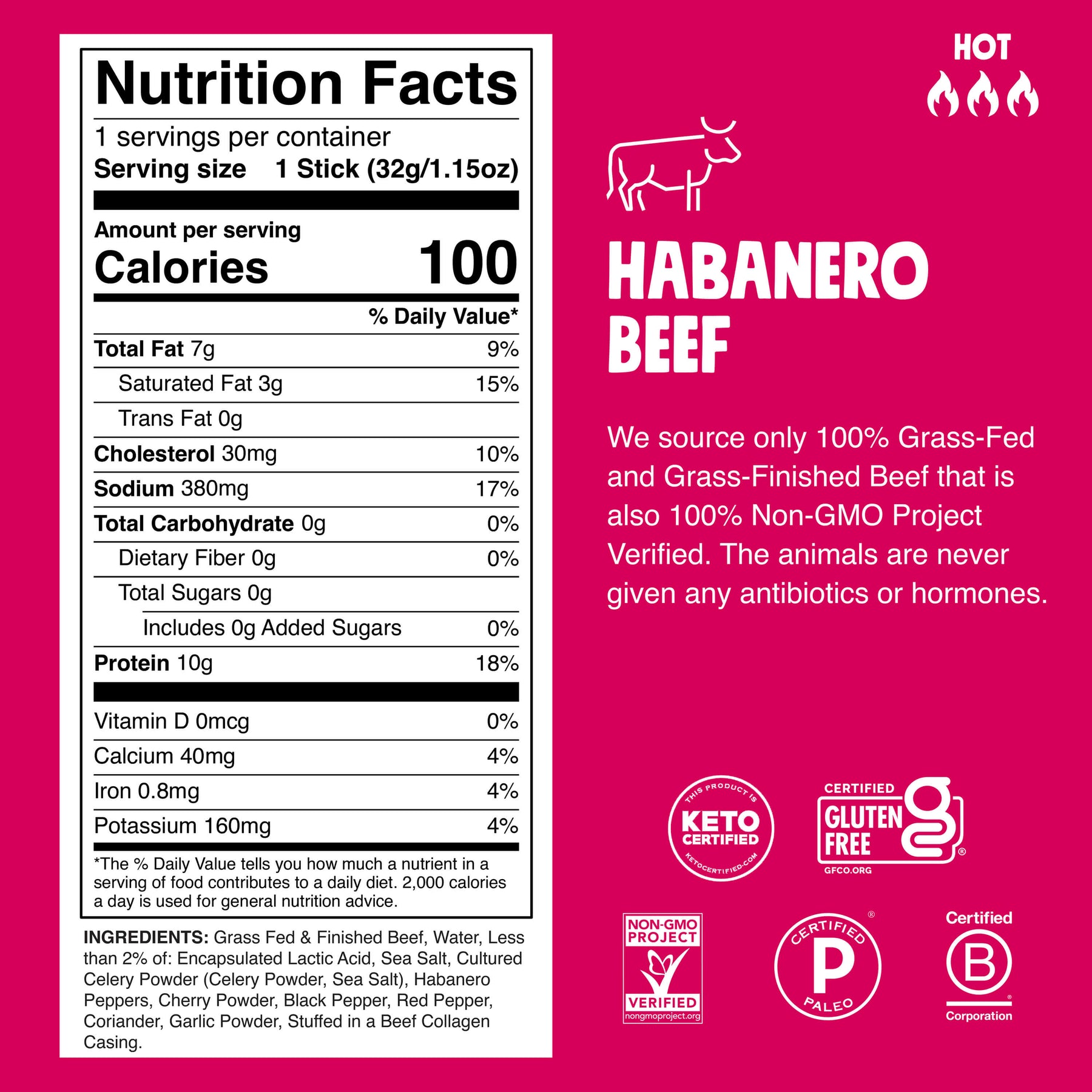 Habanero Beef - Clean Bite Style