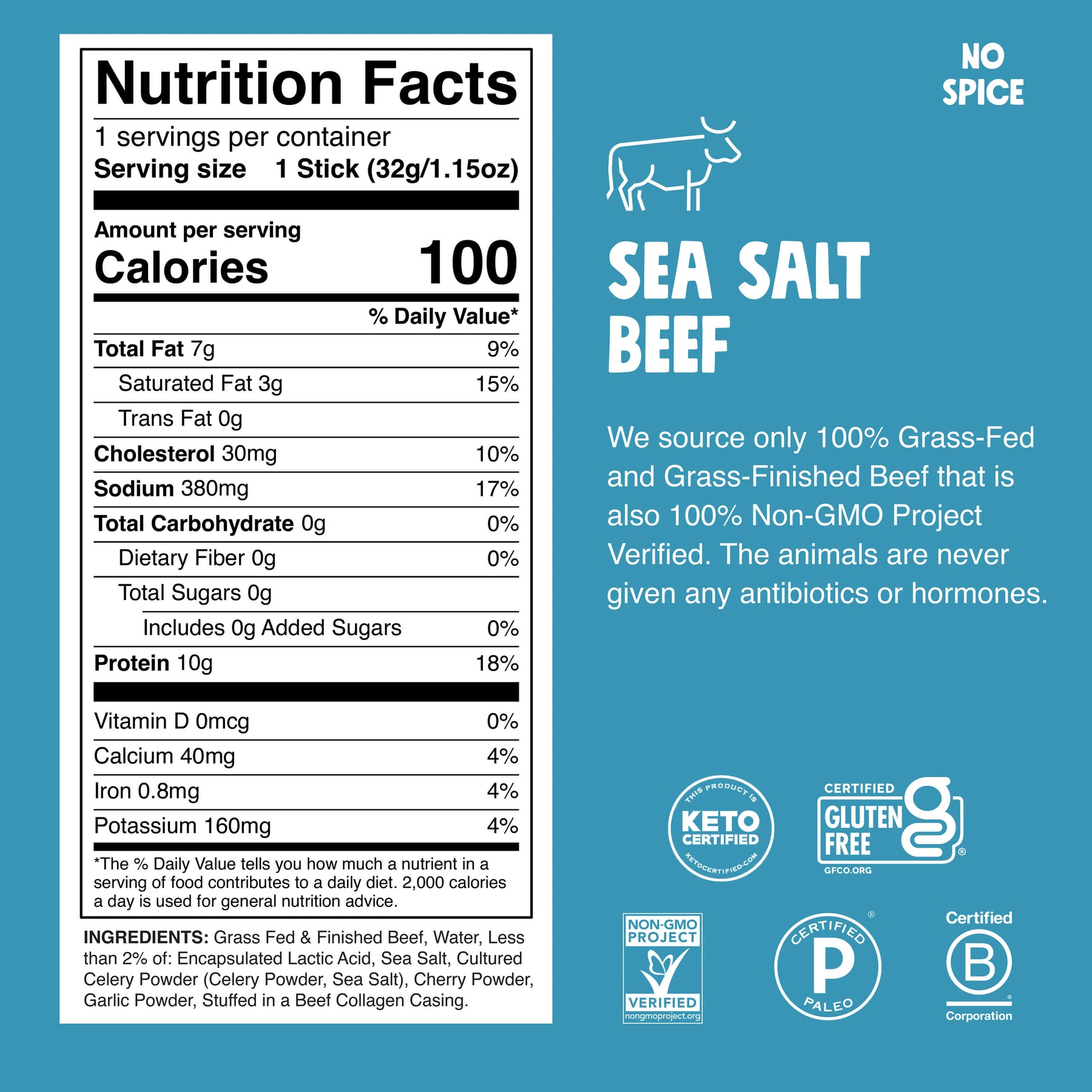 Sea Salt Beef - Travel Soft Carry