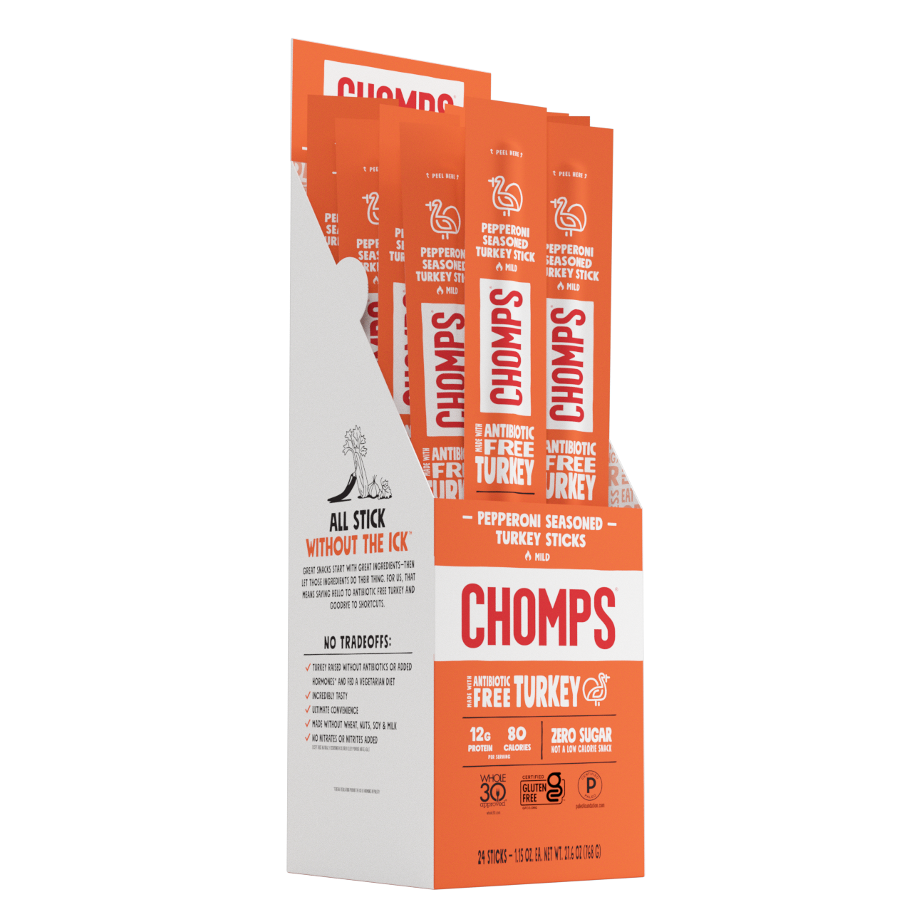 Pepperoni Seasoned Turkey - Lite Pack Boost